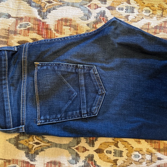 Hudson Bryon straight leg 5 pocket zip fly blue jean Sz 32 - Picture 2 of 5